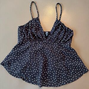PacSun Beverly & Beck Mia Polka Dot Tank Top